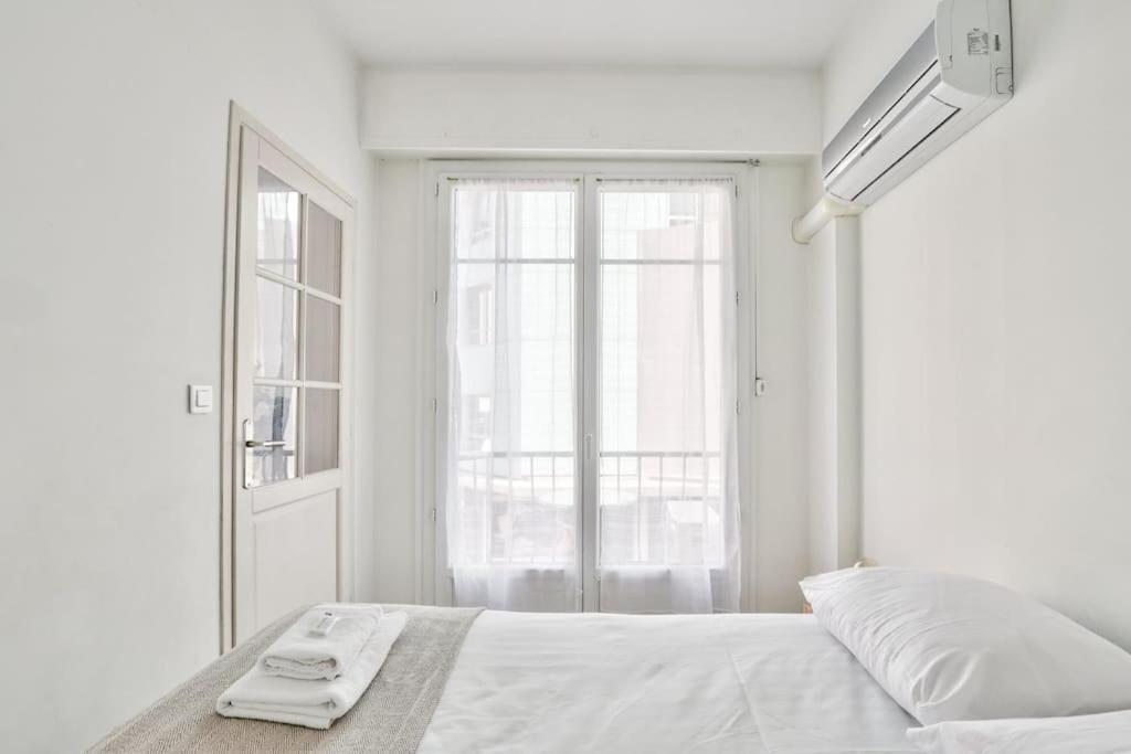L29 Lenval Beach At 1Min Walk To Sea Front Ac Balcony نيس المظهر الخارجي الصورة